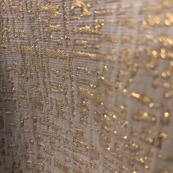 Gold Peter Nygard dress size 10 - Picture 3 of 7